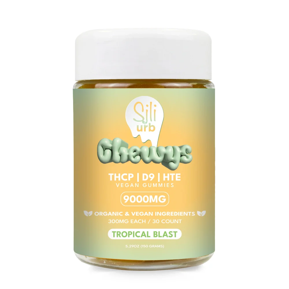 URB x Sili HTE Gummies with D8, D9 & THCP (9,000 MG) - Image 3